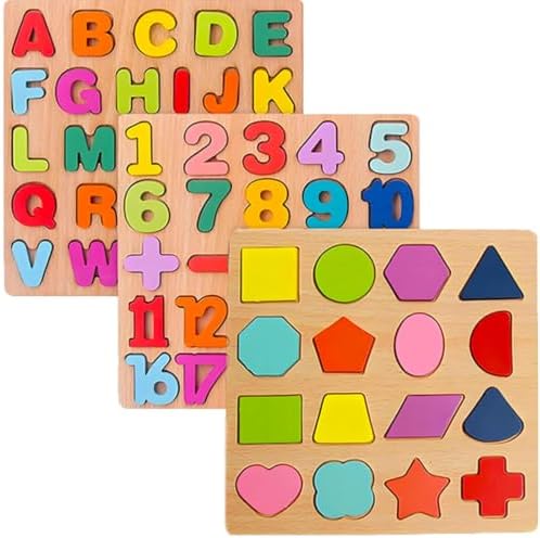 Wooden ABC Alphabet Puzzle for Kids 1–3 Years | Educational Learning Toy