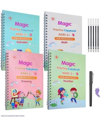 Tracing Workbooks Set for Kids Learning & Travel